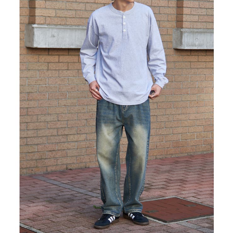 ヘンリーネック L S[品番：TTMW0002366]｜SETUP7【MEN