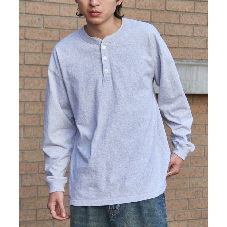 ヘンリーネック L S[品番：TTMW0002366]｜SETUP7【MEN