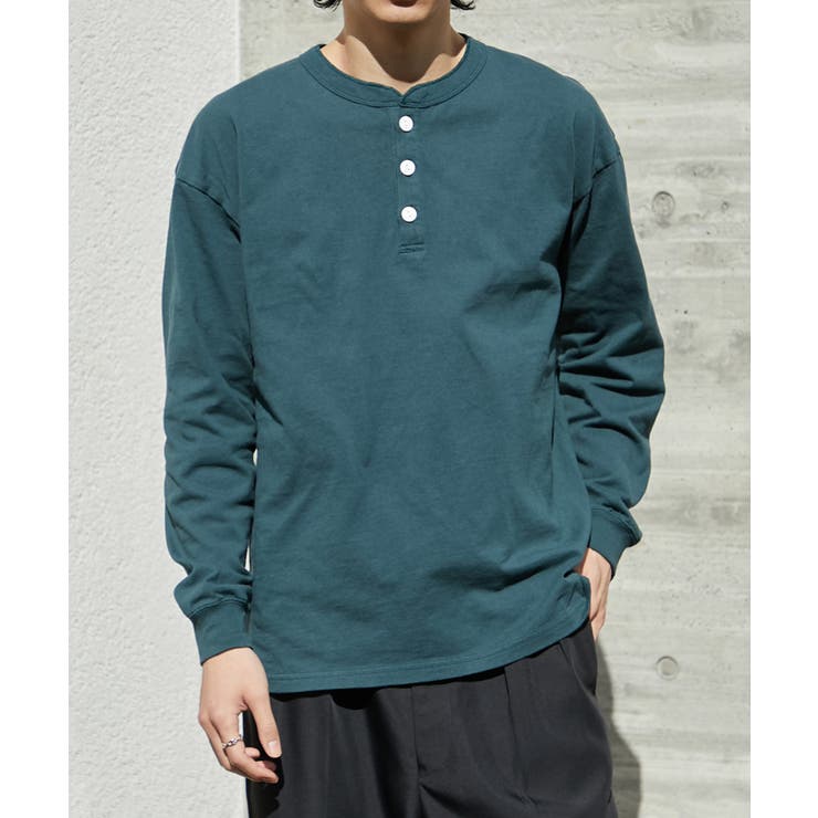 ヘンリーネック L S[品番：TTMW0002366]｜SETUP7【MEN