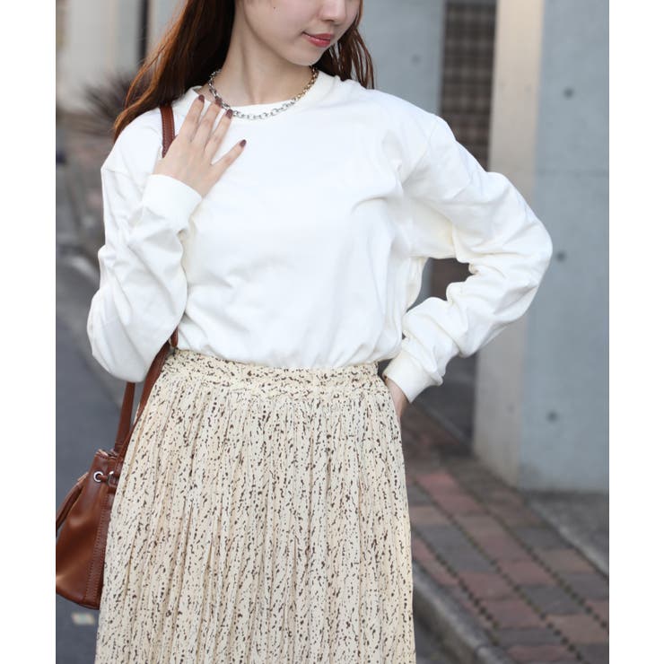 アイボリー | 【Printstar】5 6オンス ヘビーウェイトLS | SETUP7【WOMEN】