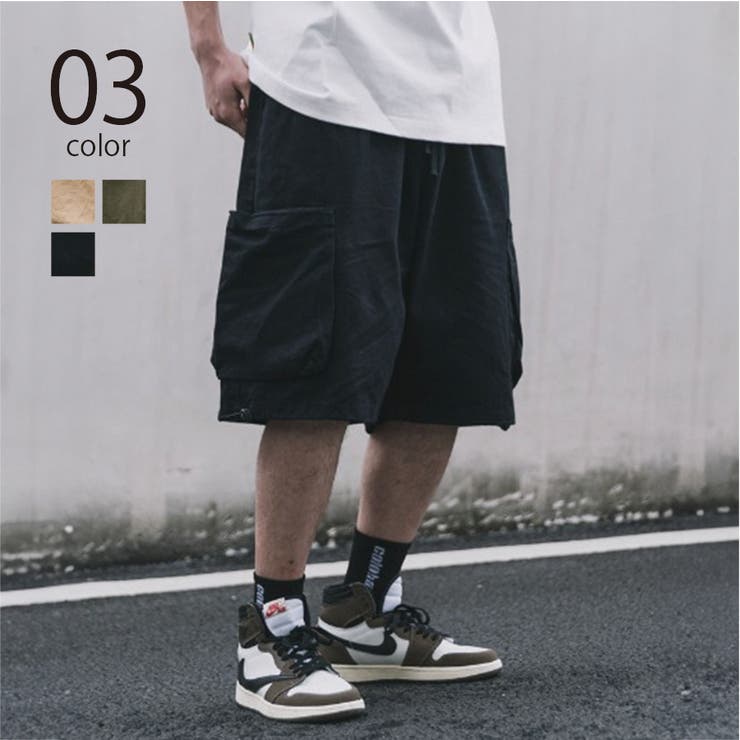 MIJIKO cargo shorts ベラカーゴショーツ　ドローコード MIJIKO cargo shorts ベラカーゴショーツ ドローコード - メルカリ