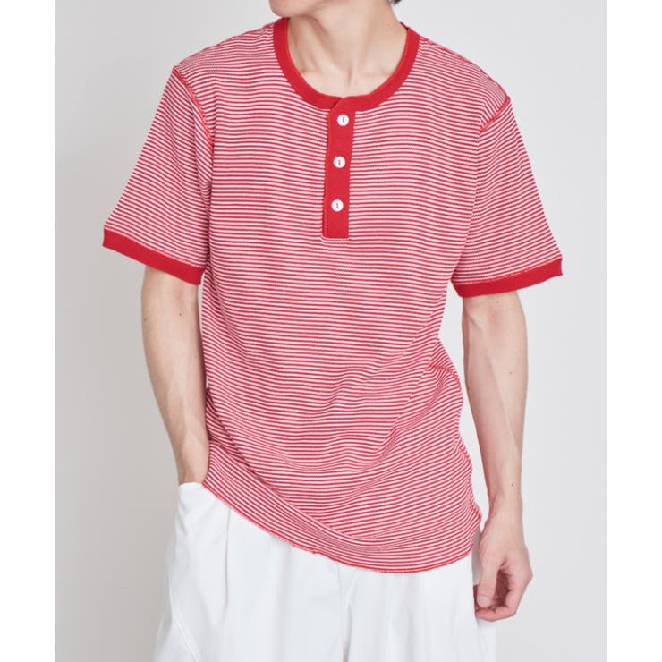 【Healthknit】ヘンリーネックワッフル半袖パックTEEシャツ サーマル半… | SETUP7【MEN】 | 詳細画像12 