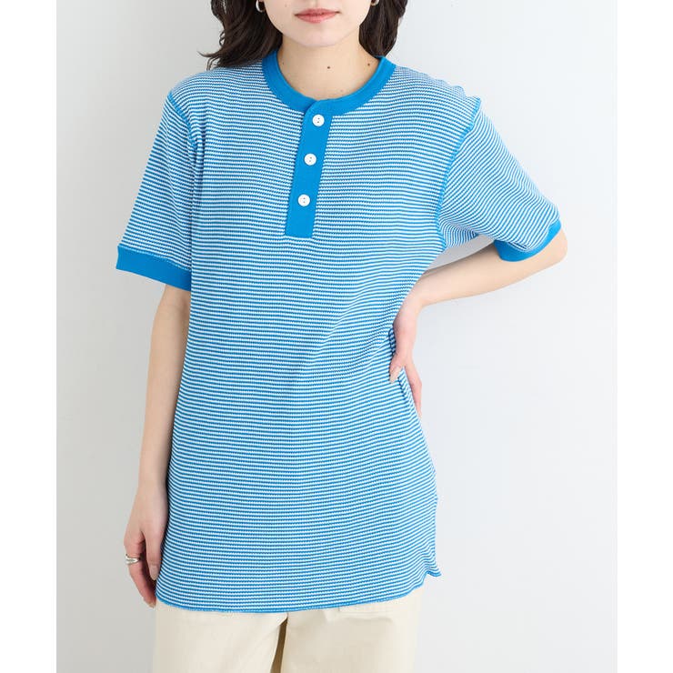 【Healthknit】ヘンリーネックワッフル半袖パックTEEシャツ サーマル半… | SETUP7【MEN】 | 詳細画像14 
