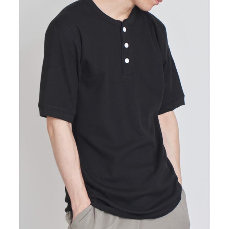 【Healthknit】ヘンリーネックワッフル半袖パックTEEシャツ サーマル半… | SETUP7【MEN】 | 詳細画像5 