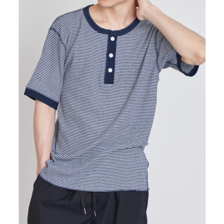 【Healthknit】ヘンリーネックワッフル半袖パックTEEシャツ サーマル半… | SETUP7【MEN】 | 詳細画像8 