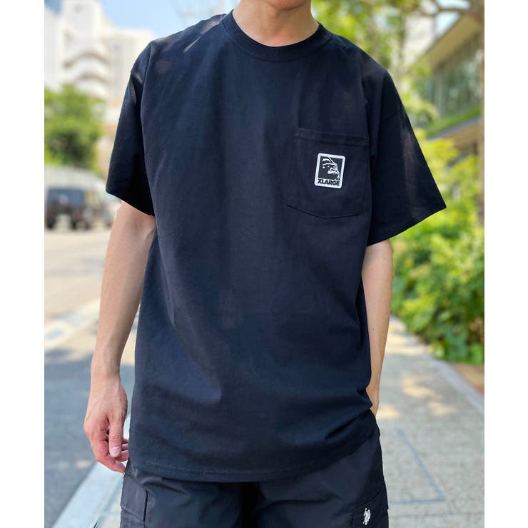 国内配送★XLARGE★フロントロゴ 半袖T 3色 合わせやすい 国内配送☆XLARGE☆フロントロゴ 半袖T 3色 合わせやすい (X