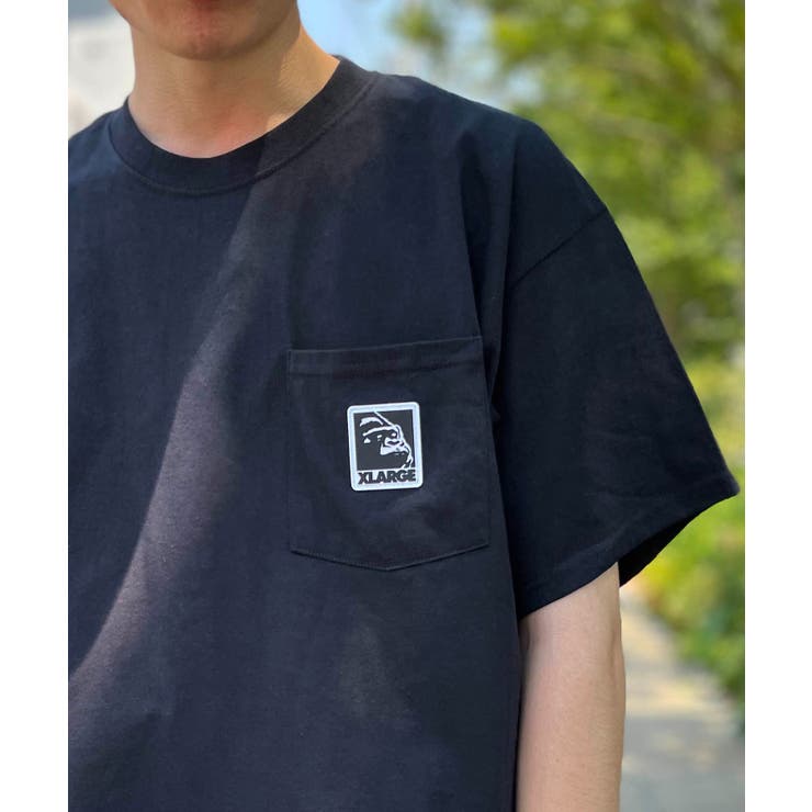 XLARGE】フロントロゴポケットTシャツ[品番：TTMW0000198