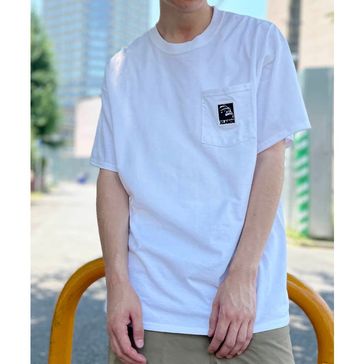 XLARGE】フロントロゴポケットTシャツ[品番：TTMW0000198