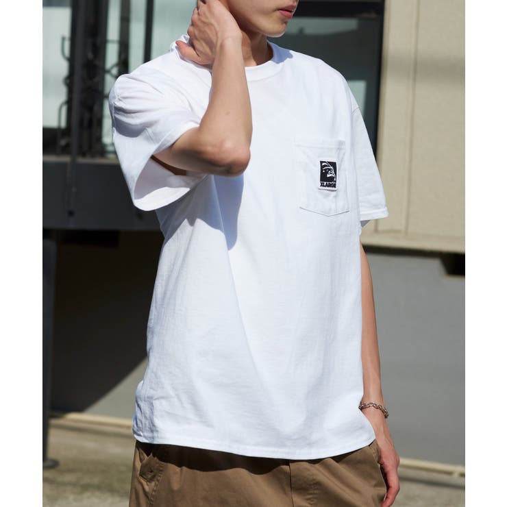 XLARGE ロゴタグ ポケット付き ロンT 着回し力抜群 デニムに◎ デニムポケット ロングスリーブTシャツ【ロングセラー】|Lee|リー