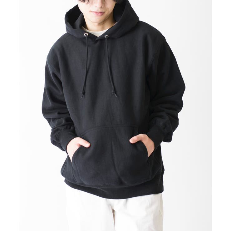 12オンス 超ヘビーウエイトプルオーバーパーカー 裏起毛長袖スウェット