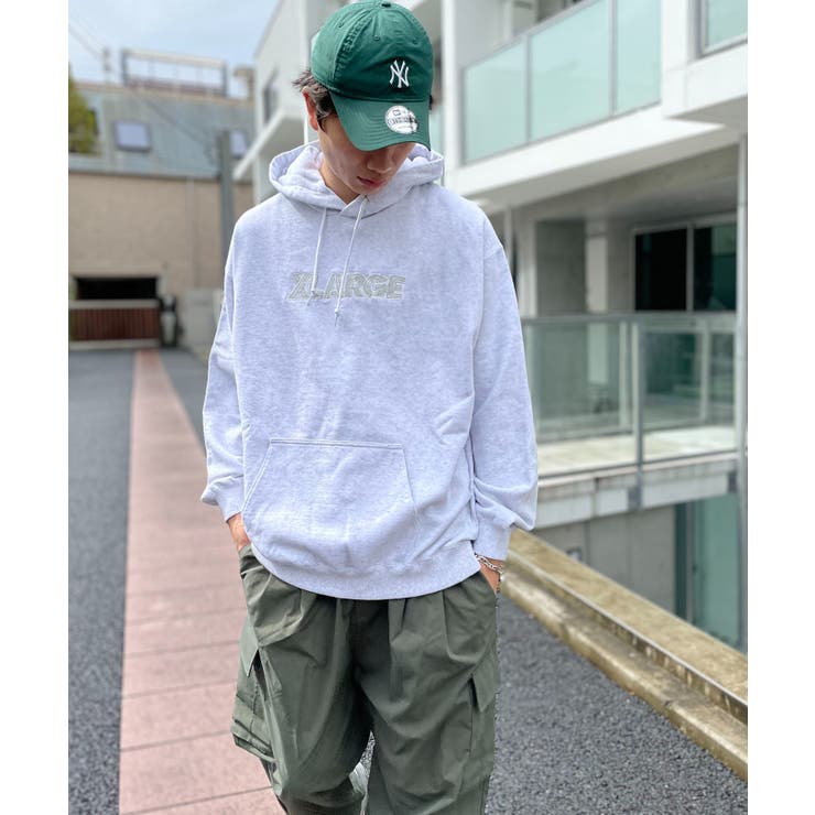 【XLARGE】フロントロゴパーカー