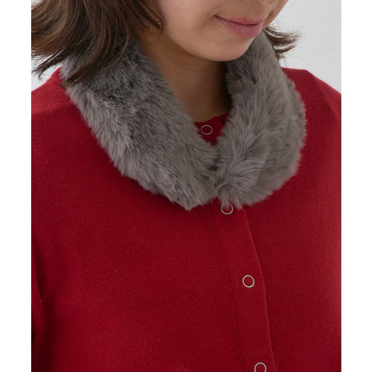 【SETUP7】エコ FUR プチマグネット付き CLIR | SETUP7【WOMEN】 | 詳細画像13 