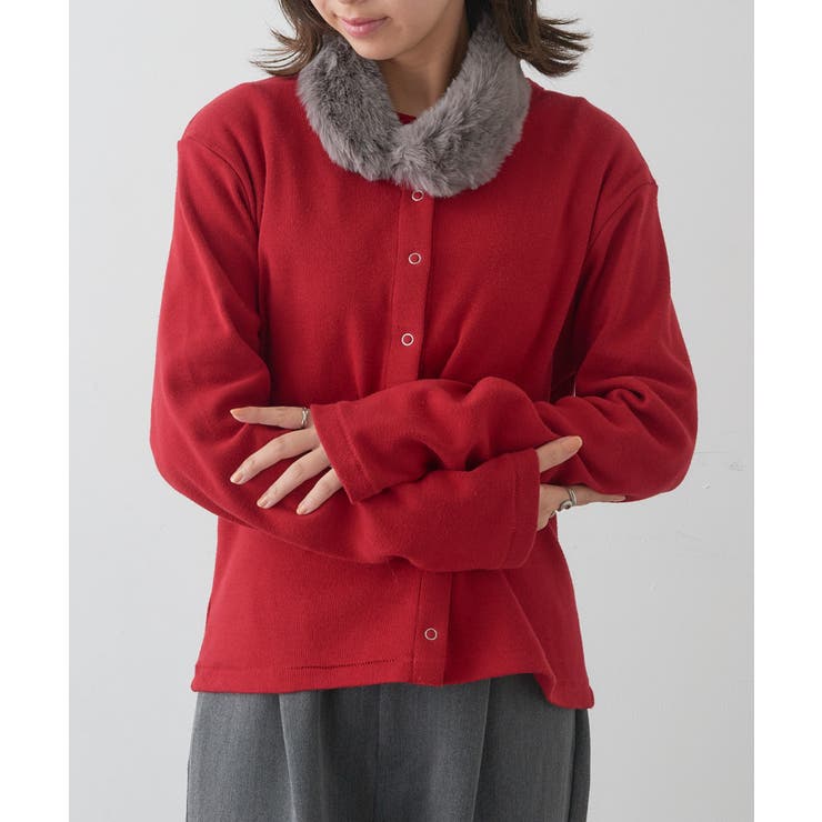 【SETUP7】エコ FUR プチマグネット付き CLIR | SETUP7【WOMEN】 | 詳細画像15 