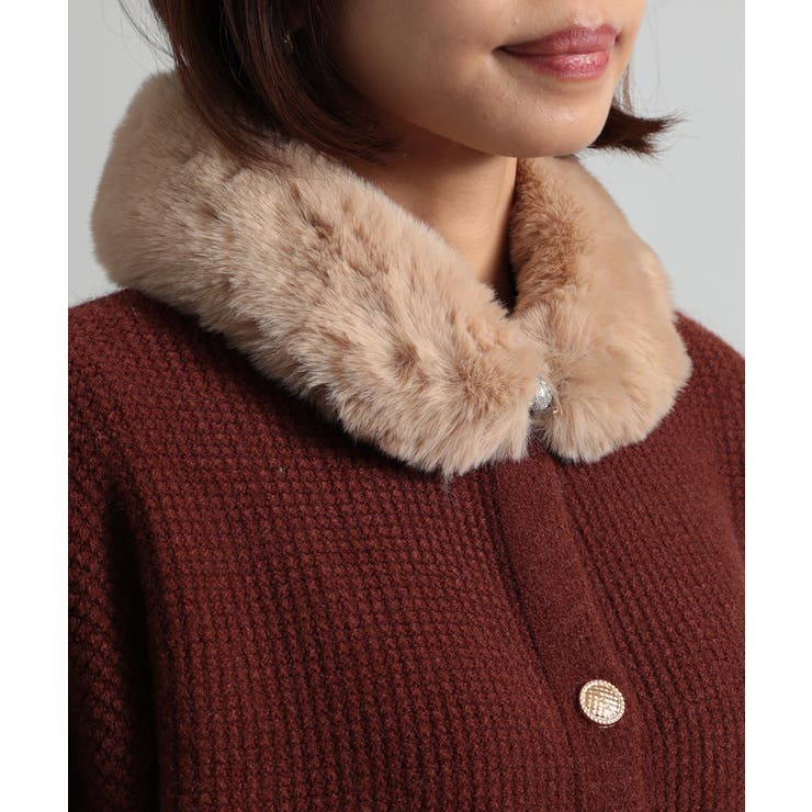 【SETUP7】エコ FUR プチマグネット付き CLIR | SETUP7【WOMEN】 | 詳細画像17 