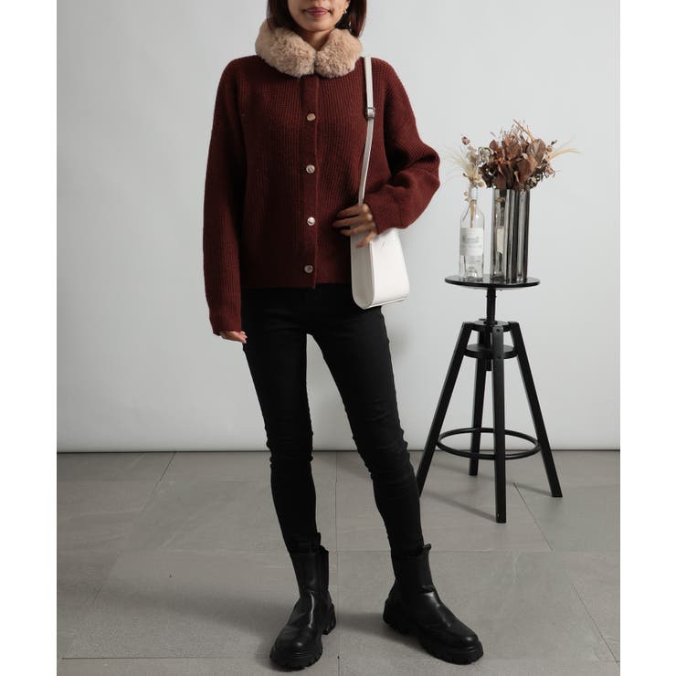 【SETUP7】エコ FUR プチマグネット付き CLIR | SETUP7【WOMEN】 | 詳細画像19 