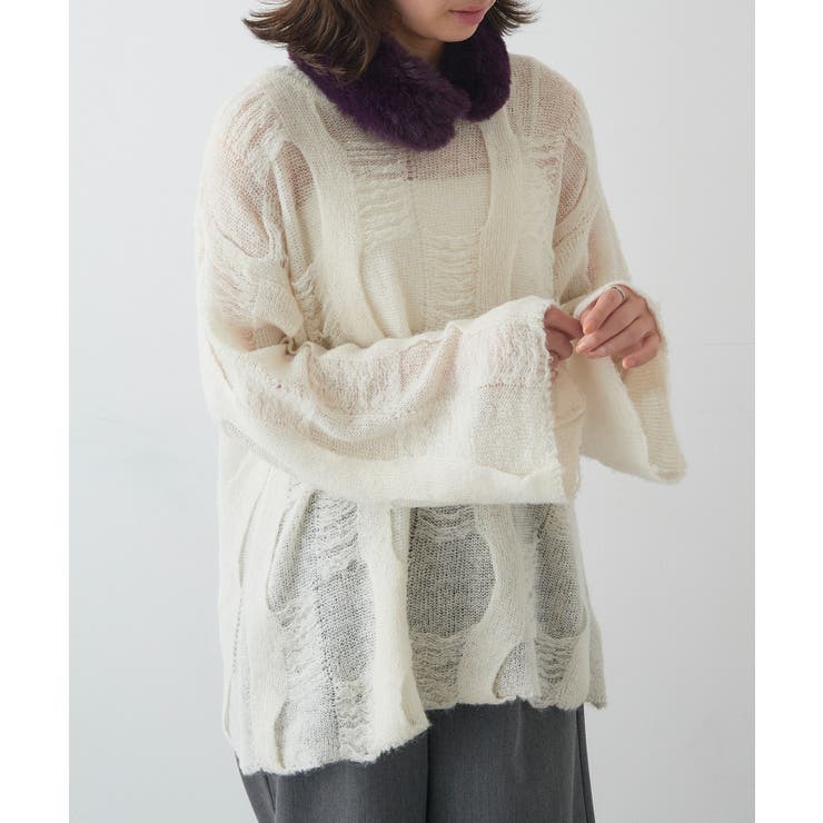 【SETUP7】エコ FUR プチマグネット付き CLIR | SETUP7【WOMEN】 | 詳細画像23 