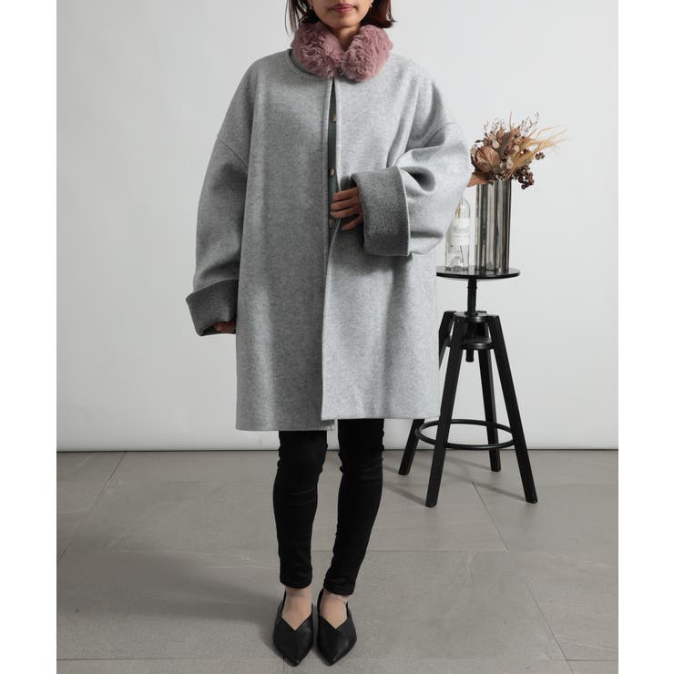 【SETUP7】エコ FUR プチマグネット付き CLIR | SETUP7【WOMEN】 | 詳細画像4 