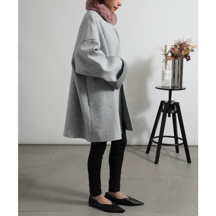 【SETUP7】エコ FUR プチマグネット付き CLIR | SETUP7【WOMEN】 | 詳細画像5 