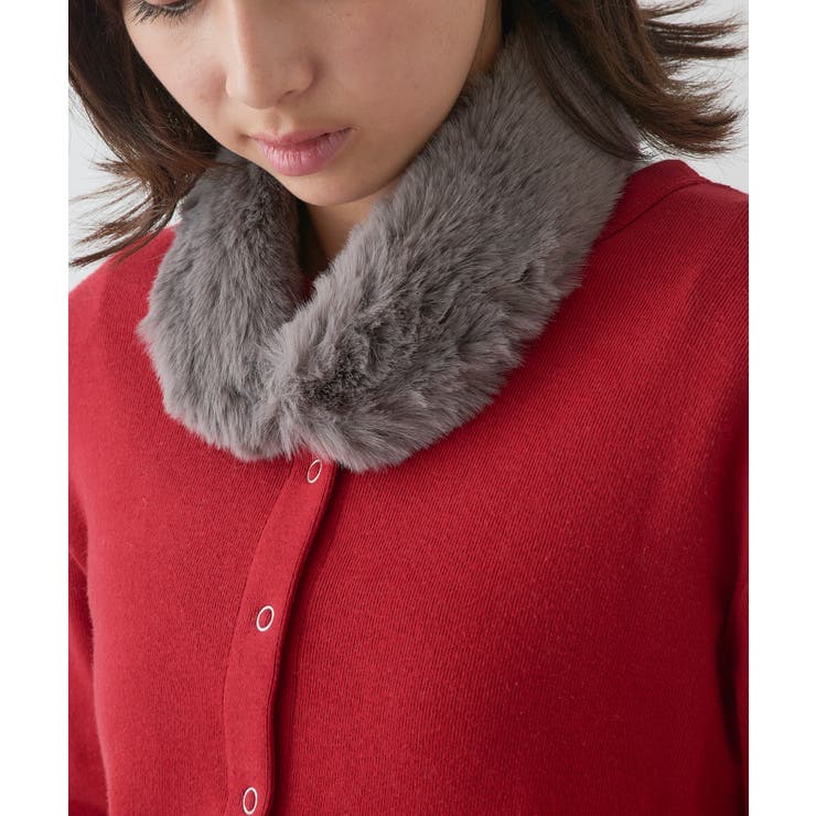 ダークグレー | 【SETUP7】エコ FUR プチマグネット付き CLIR | SETUP7【WOMEN】