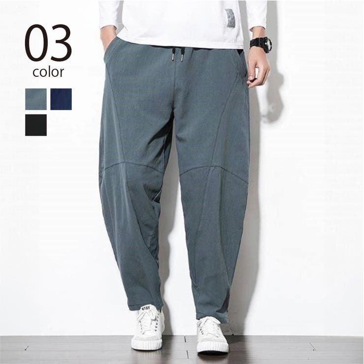 【SETUP7】コットンタッチリラックステーパードパンツ KNF | SETUP7【MEN】 | 詳細画像1 