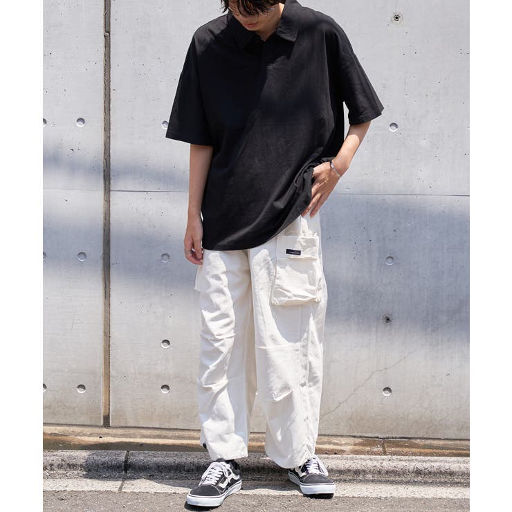 MAISON CLUB】タックデザインカーゴパンツ KNF[品番:TTMW0000337