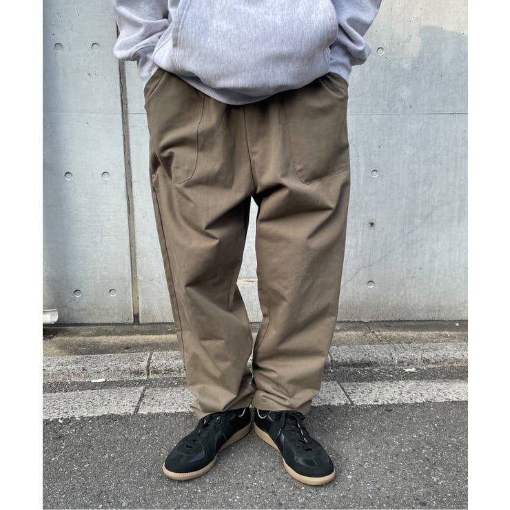 myweakness ベイカー パンツ　M MAISON CLUB】ワイド裾上げベイカーパンツ KNF[品番：TTMW0000824