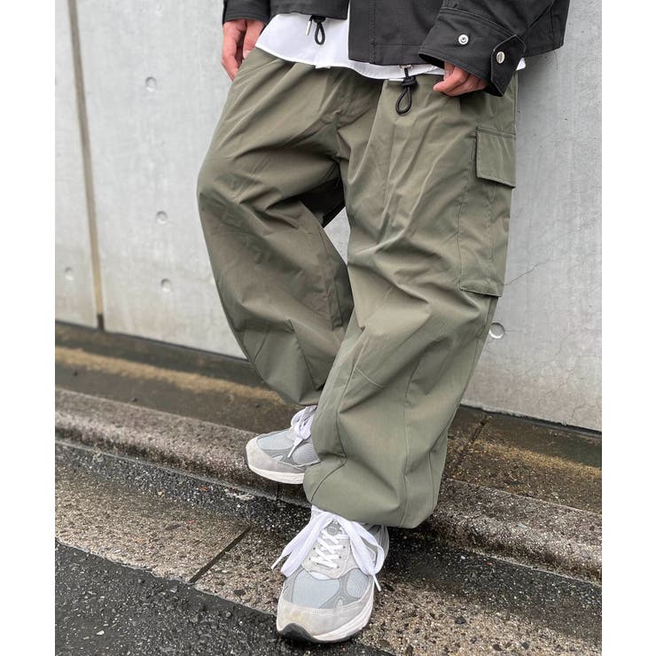 ユーティリティーウォーターレジストオーバーサイズカーゴパンツ | SETUP7【MEN】 | 詳細画像21 