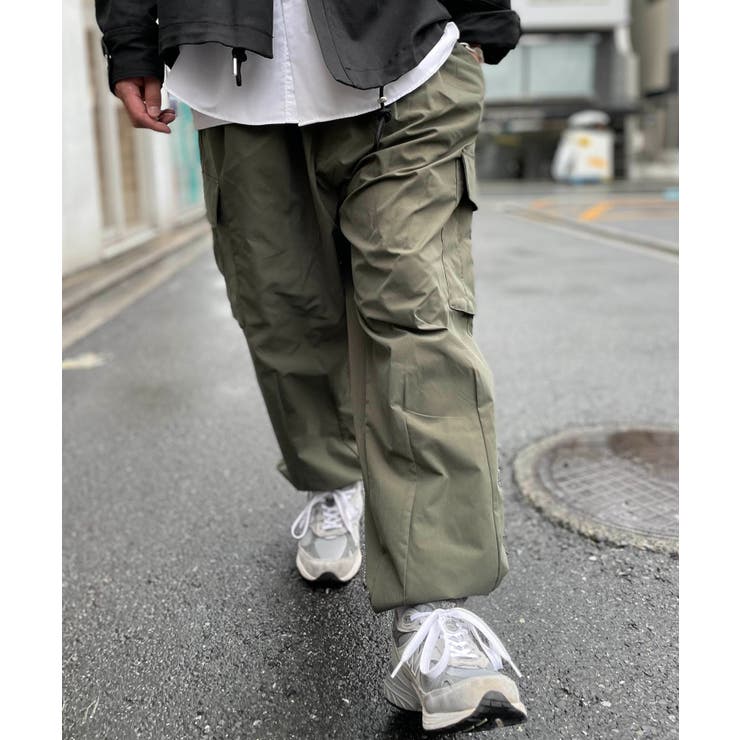 ユーティリティーウォーターレジストオーバーサイズカーゴパンツ | SETUP7【MEN】 | 詳細画像23 