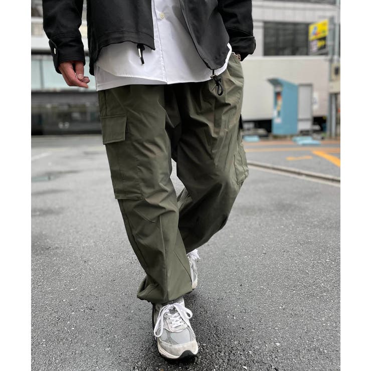 ユーティリティーウォーターレジストオーバーサイズカーゴパンツ | SETUP7【MEN】 | 詳細画像26 