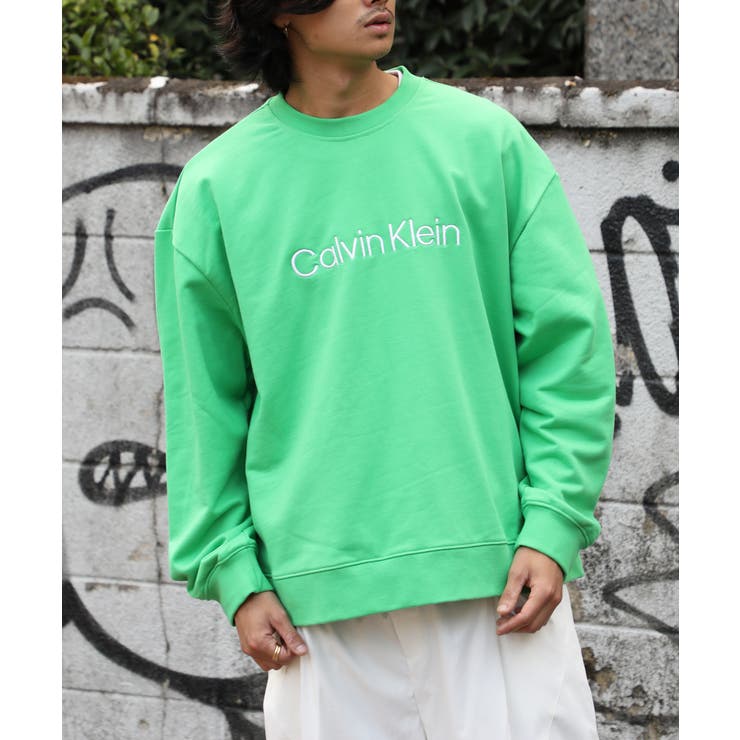 カルバンクライン 水着 Tシャツ ホワイト ロゴ Ⅼサイズ - 水着