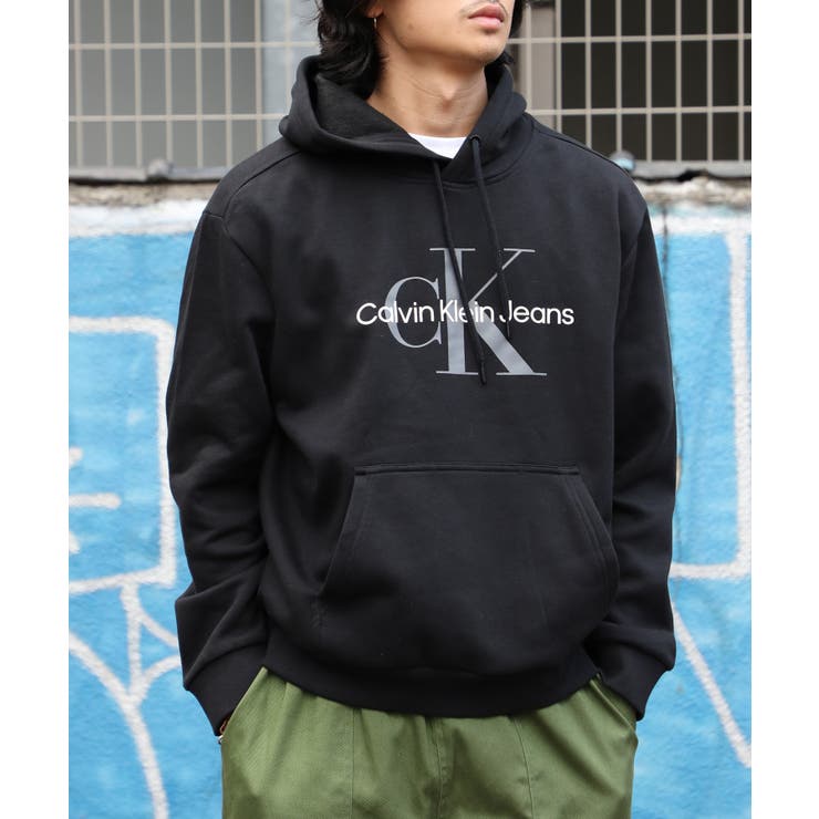 【未使用】Calvin Klein カルバンクラインモッズコートバックロゴ完売品サイズM