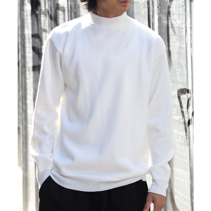 SETUP7】裏フリースモックネックニット SCCH110[品番：TTMW0000888