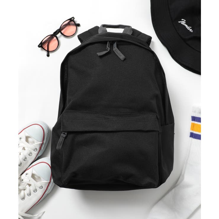 ブラック | カラバリ豊富！オリジナルファッションバックパック_18L BG125 | SETUP7【MEN】