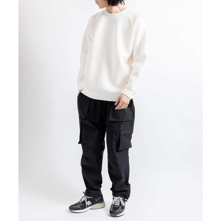 ドライストレッチクルーネックトレーナー長袖 ダンボールニット MS2131 | SETUP7【MEN】 | 詳細画像11 