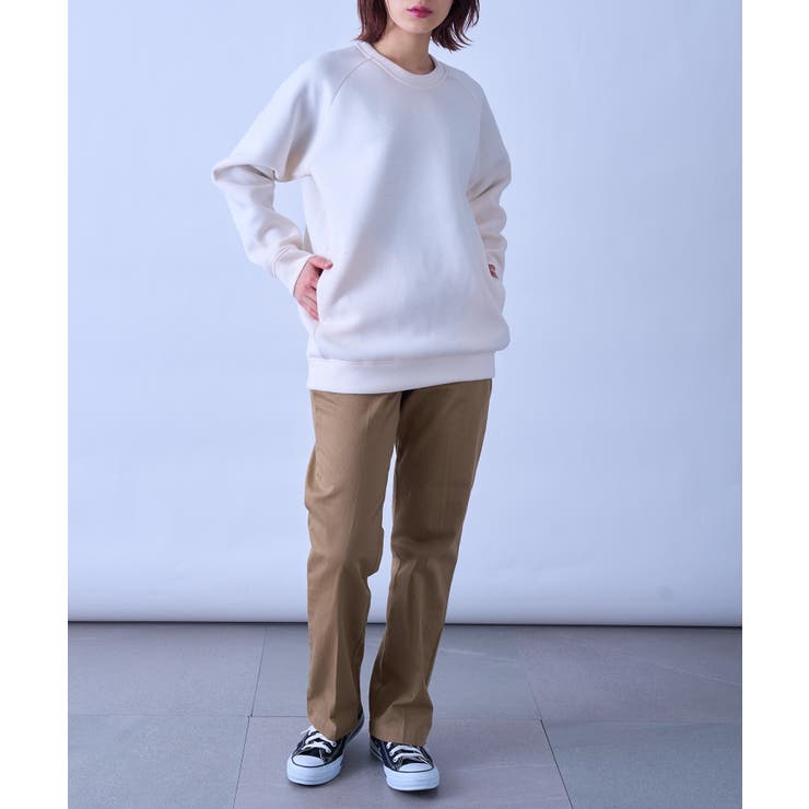 ドライストレッチクルーネックトレーナー長袖 ダンボールニット MS2131 | SETUP7【MEN】 | 詳細画像14 