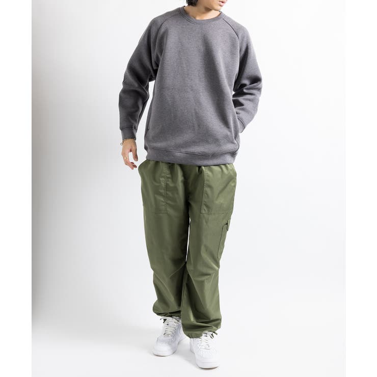 ドライストレッチクルーネックトレーナー長袖 ダンボールニット MS2131 | SETUP7【MEN】 | 詳細画像17 