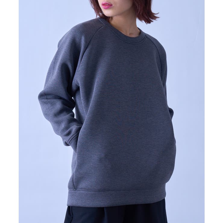 ドライストレッチクルーネックトレーナー長袖 ダンボールニット MS2131 | SETUP7【MEN】 | 詳細画像19 