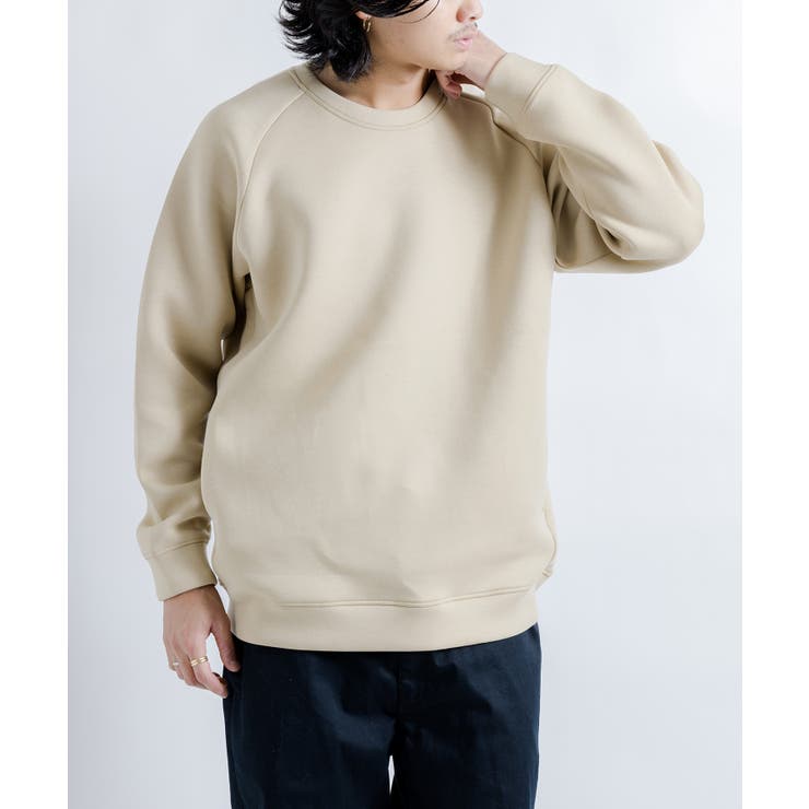 ドライストレッチクルーネックトレーナー長袖 ダンボールニット MS2131 | SETUP7【MEN】 | 詳細画像23 