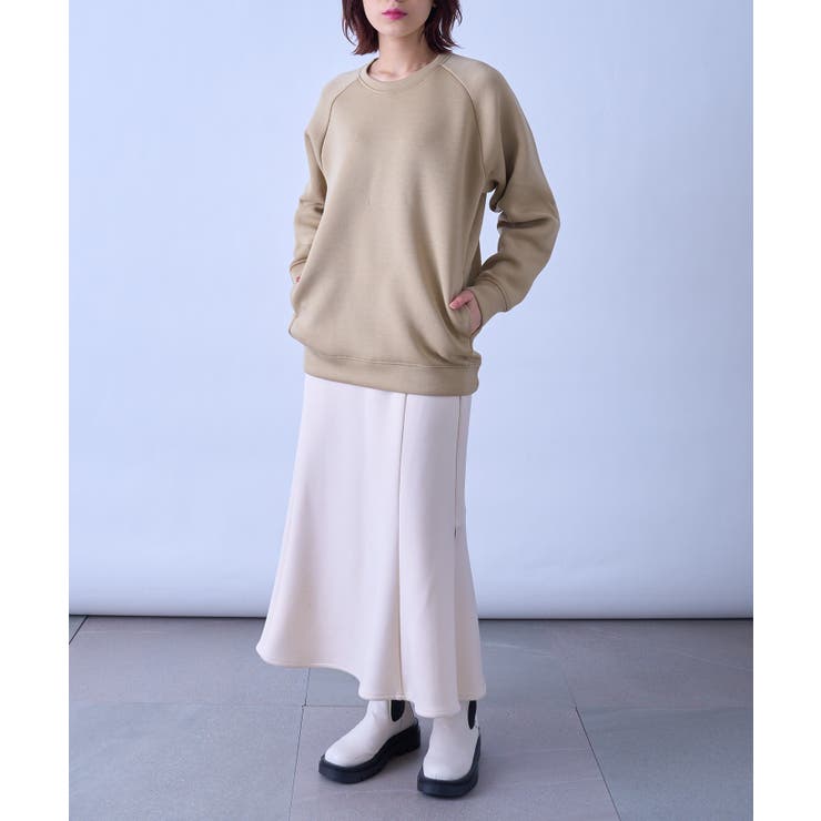 ドライストレッチクルーネックトレーナー長袖 ダンボールニット MS2131 | SETUP7【MEN】 | 詳細画像29 