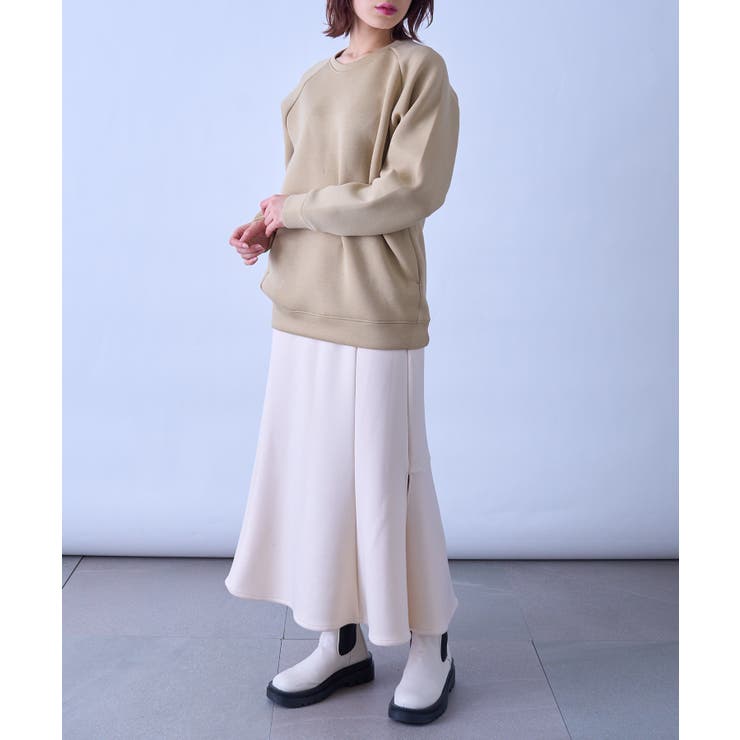 ドライストレッチクルーネックトレーナー長袖 ダンボールニット MS2131 | SETUP7【MEN】 | 詳細画像30 