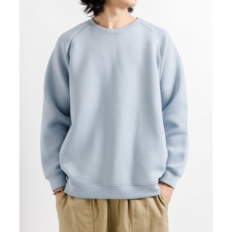 ドライストレッチクルーネックトレーナー長袖 ダンボールニット MS2131 | SETUP7【MEN】 | 詳細画像34 