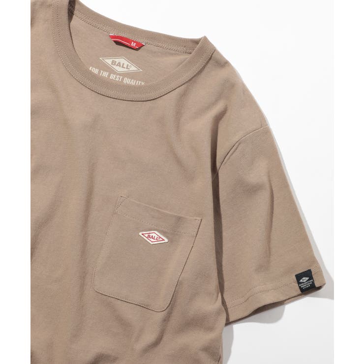 ブラウン | 【BALL】50501 ヘビーウエイト天竺 Ｔシャツ | SETUP7【MEN】