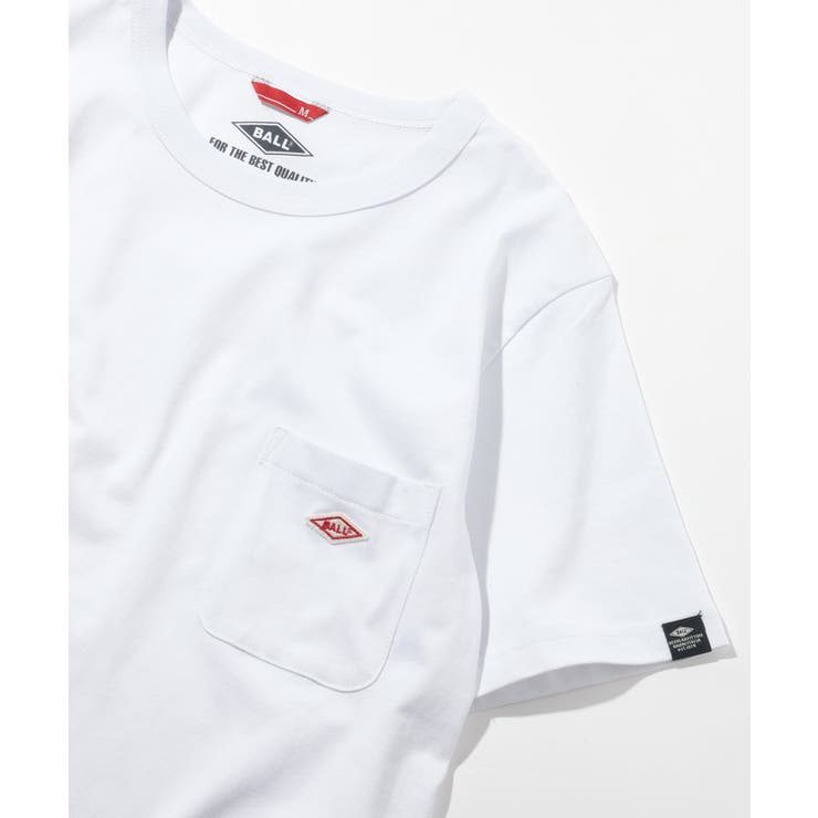 ホワイト | 【BALL】50501 ヘビーウエイト天竺 Ｔシャツ | SETUP7【MEN】
