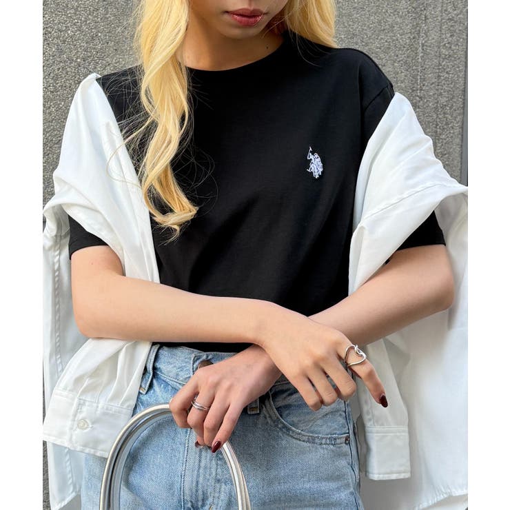 ワンポイントクラシカルポニー刺繍Tシャツ Classical PONY[品番