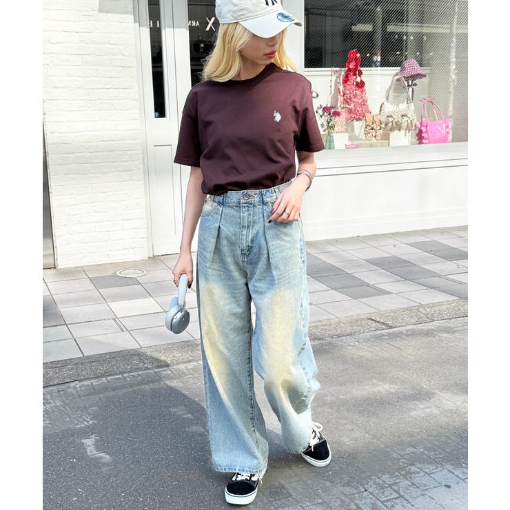 ワンポイントクラシカルポニー刺繍Tシャツ Classical PONY[品番