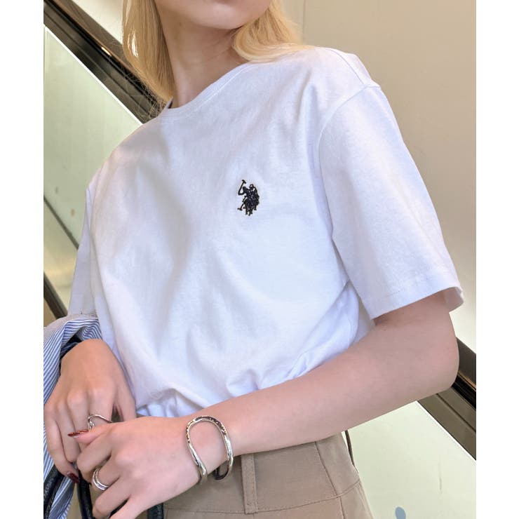 ワンポイントクラシカルポニー刺繍Tシャツ Classical PONY[品番