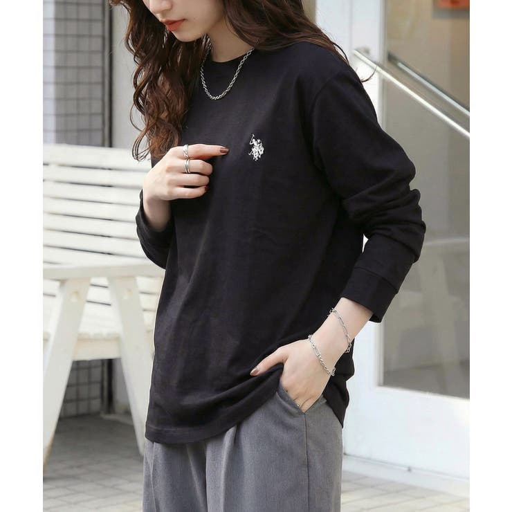 ブラック | 【U S POLO | SETUP7【WOMEN】