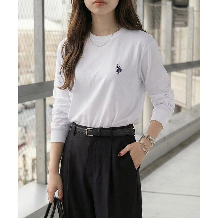 ホワイト | 【U S POLO | SETUP7【WOMEN】