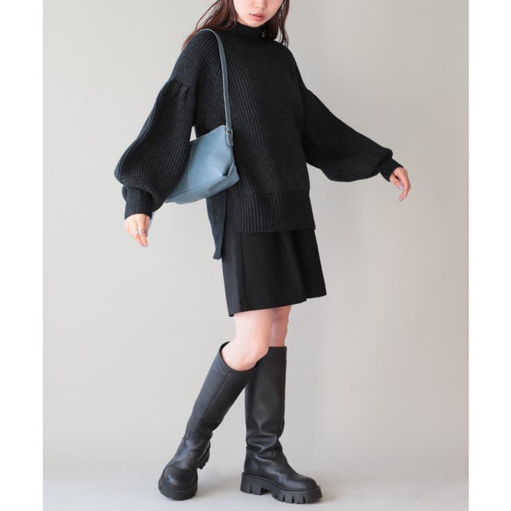 【SETUP7】バルーンスリーブハイネックプルオーバーニット trc | SETUP7【WOMEN】 | 詳細画像13 