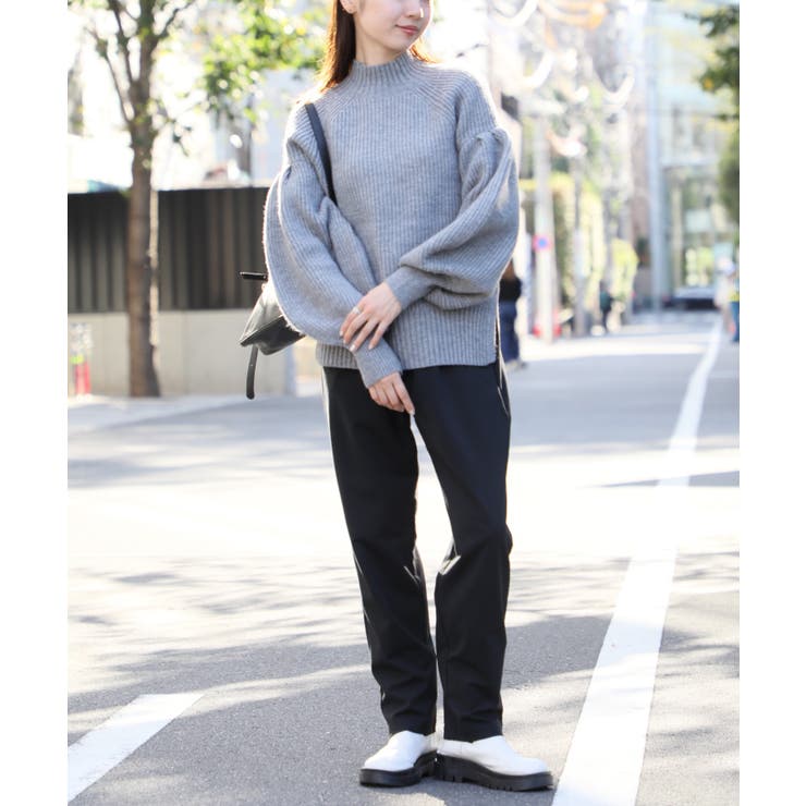 【SETUP7】バルーンスリーブハイネックプルオーバーニット trc | SETUP7【WOMEN】 | 詳細画像17 